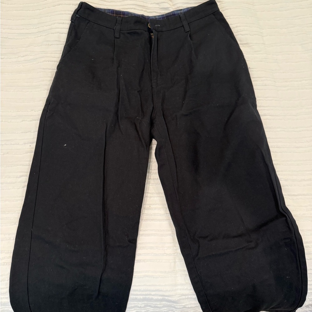 Butter Black Chinos Comfortable Khakis